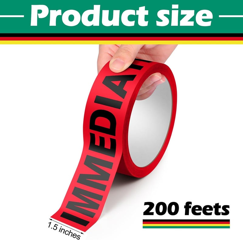 Innconee Triage Tape Kit 8 Rolls Emergency Medical Tapes (Black/red/Yellow/Green) for First Aid, Casualty Tagging & Incident Response, Deceased/immediate/Delayed Marking Bands, 1.5" x 200ft - Image 4